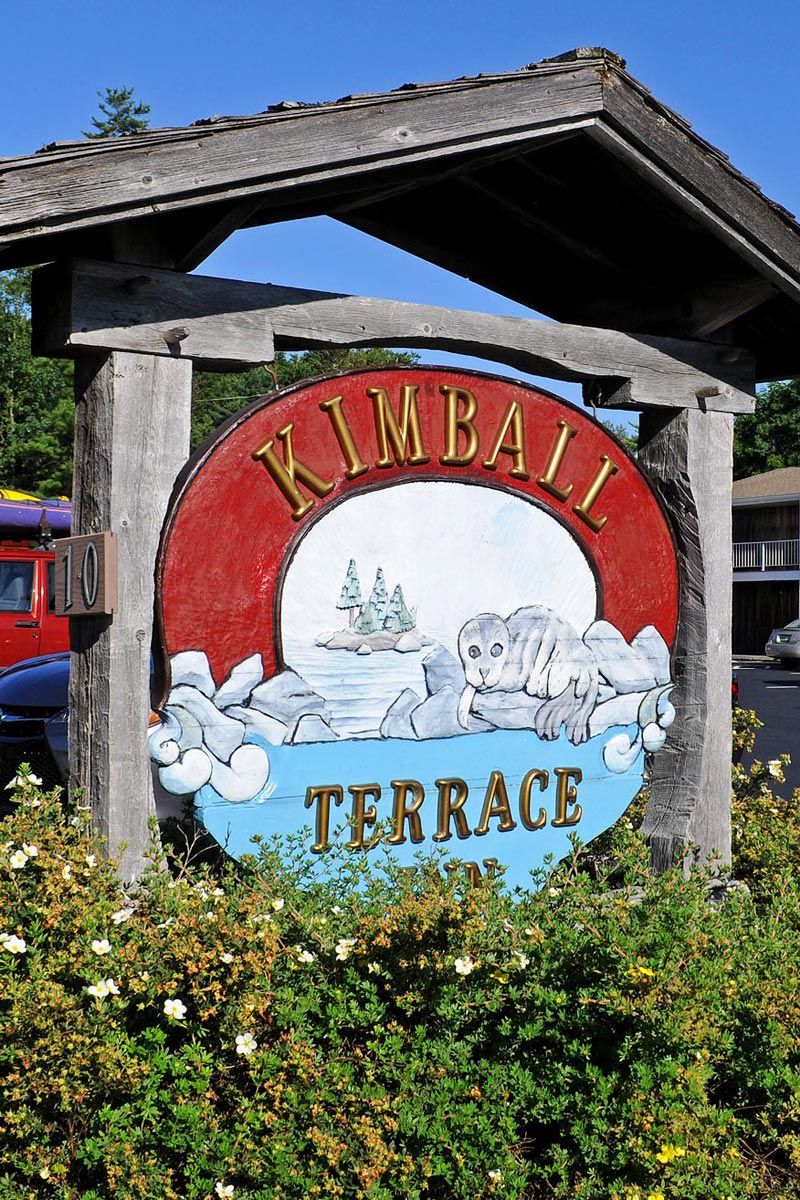 Kimball-Terrace-Inn-sign Kimball Terrace Inn sign, Northeast Harbor, Maine